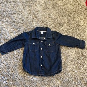 Baby gap Jean button up